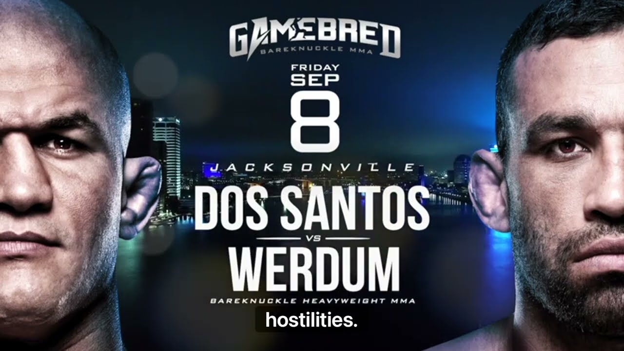 Gamebred Bareknuckle MMA 5: dos Santos vs. Werdum Fight Card