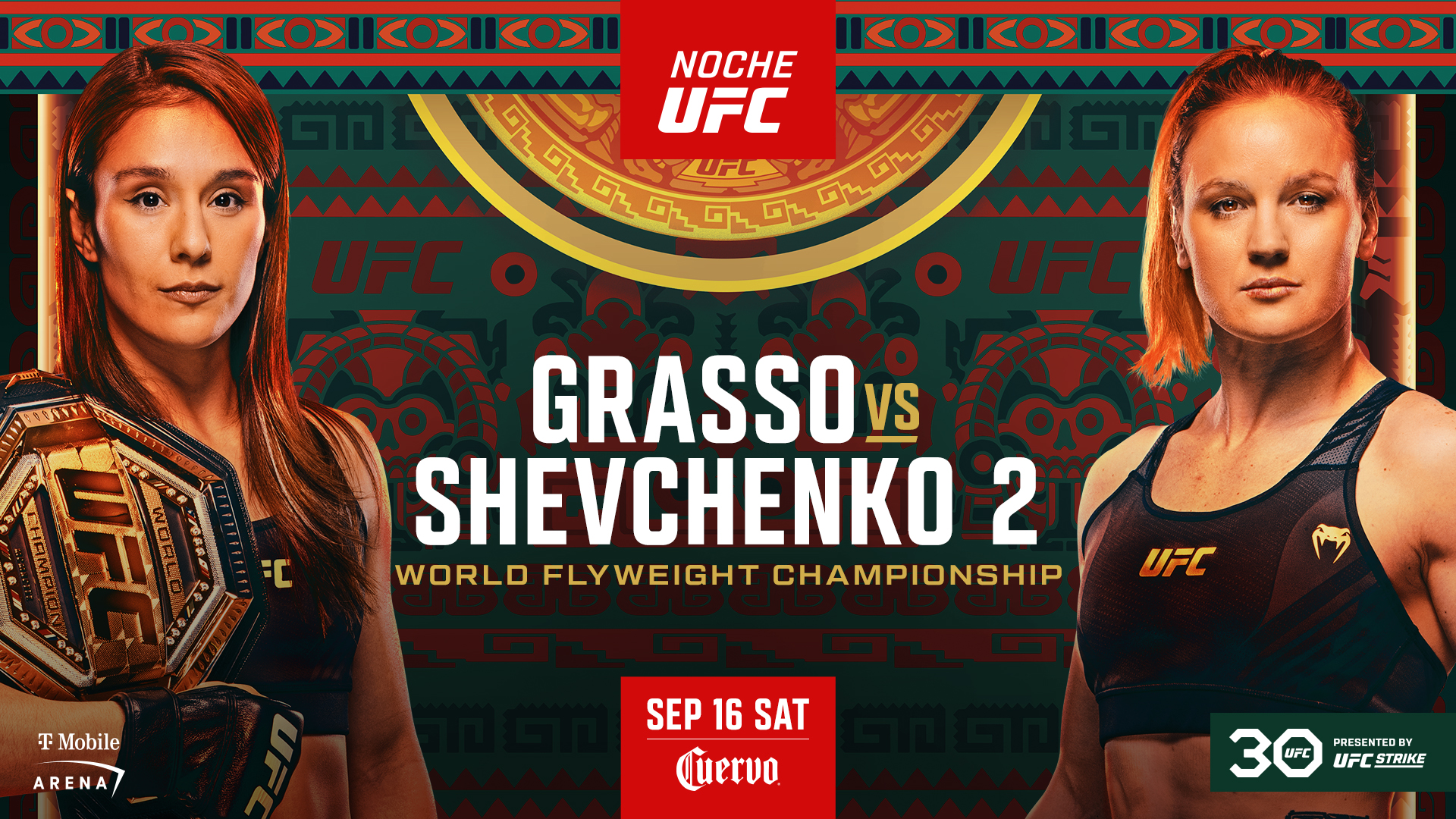 Everything You Need to Know About Noche UFC Grasso vs. Shevchenko 2