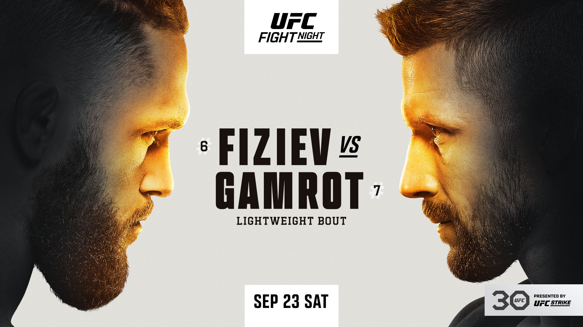 Fiziev and Gamrot Set For Classic Striker Versus Grappler Matchup: UFC Vegas 79 Fight Card