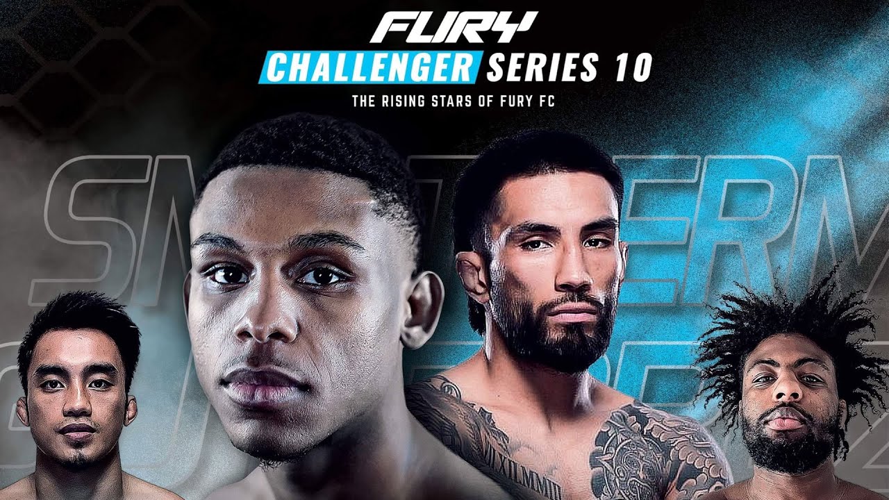 Fury Challenger Series 10: Smotherman vs. Gutierrez Fight Card, Start Times, Streams