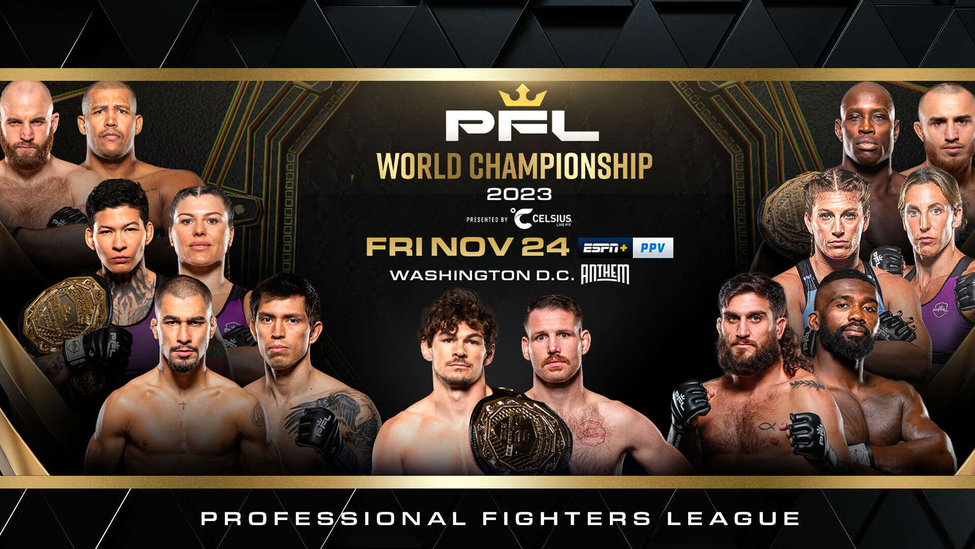 PFL 10: 2023 World Championship Official Poster