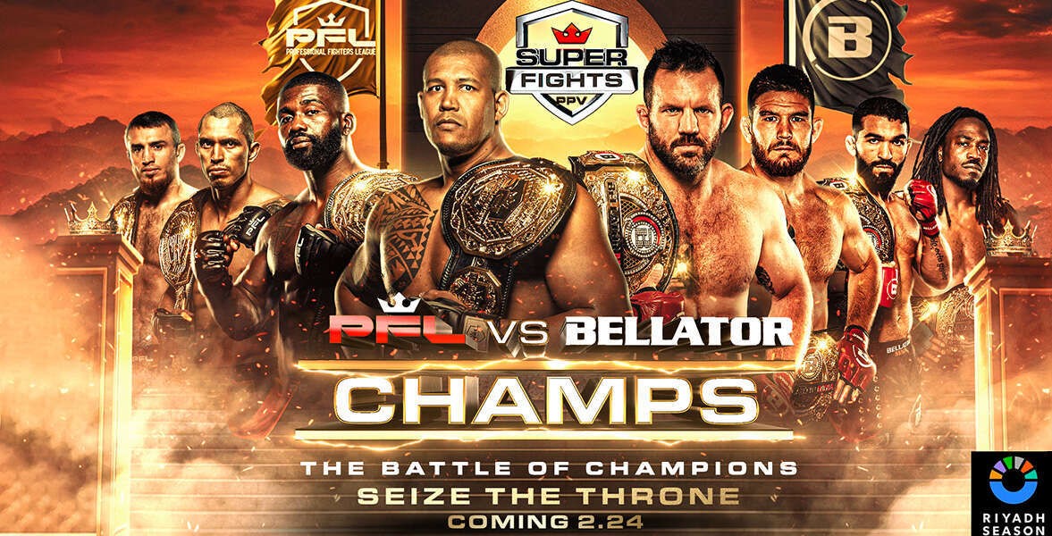 Official Poster for PFL Champions vs. Bellator Champions